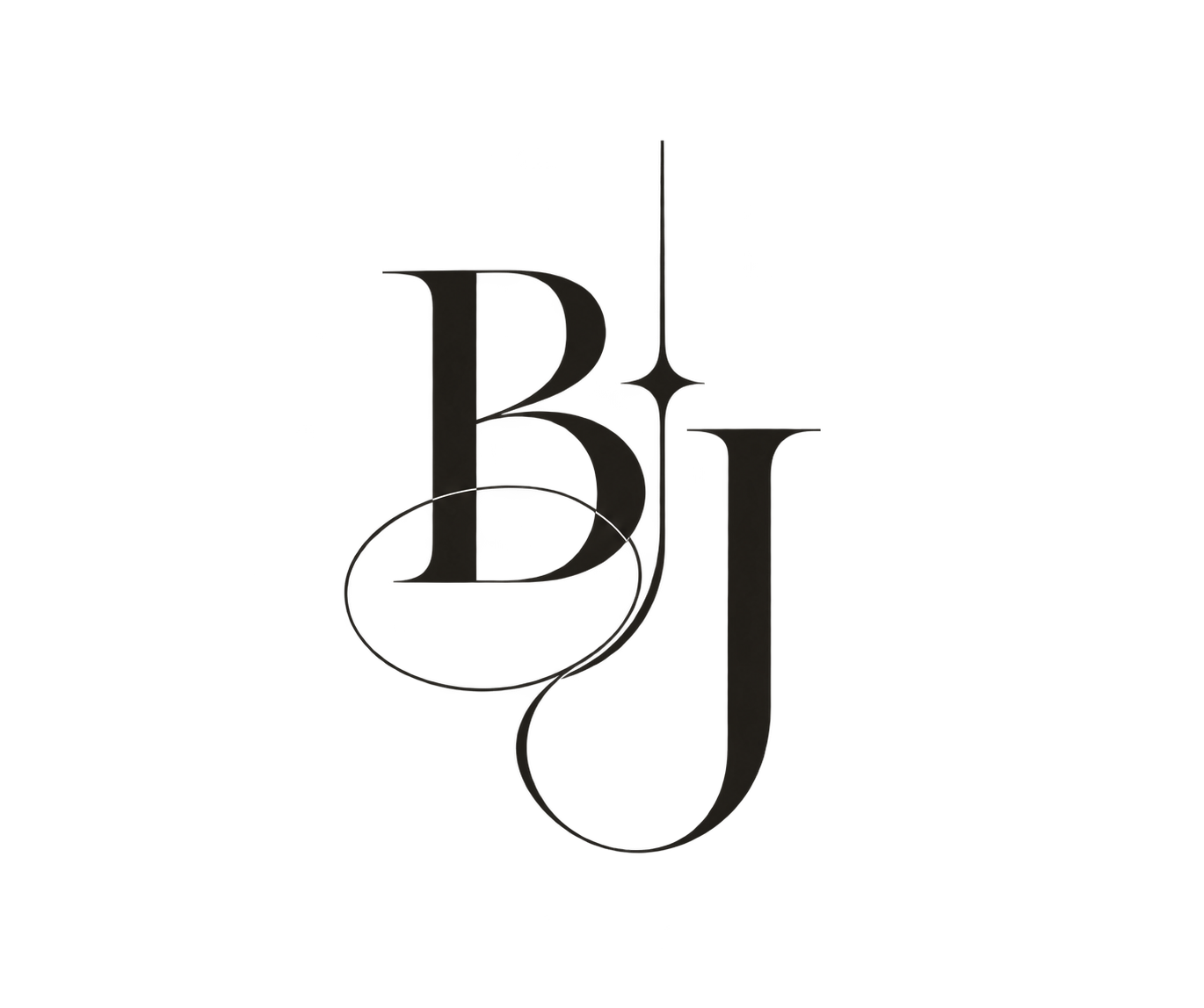B and J monogram